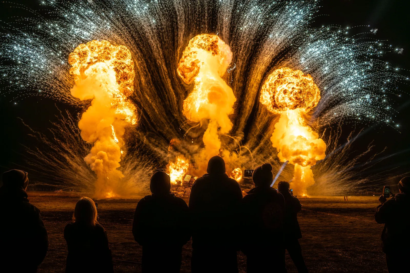 Explosive fireballs
